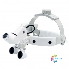 Освітлювач налобний з бінокулярами  3.5-420 на головному обручі