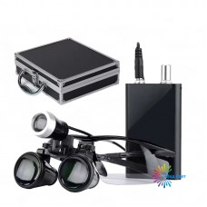 Бінокуляр з підсвічуванням 3,5х420 із кріпленням на захисні окуляри